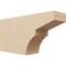 Ekena Millwork 4in. W x 8in. H x 16in. L Monterey Woodgrain TimberThane Rafter Tail, Primed Tan RFTUR04X08X16MONRCPR - alternate 1